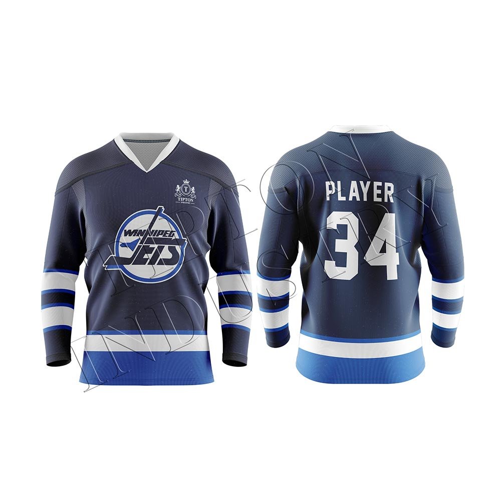 2024 Wholesale Price Ice Hockey Jersey New arrival Custom Sublimation Team And Club Customized Ice Hockey Jersey