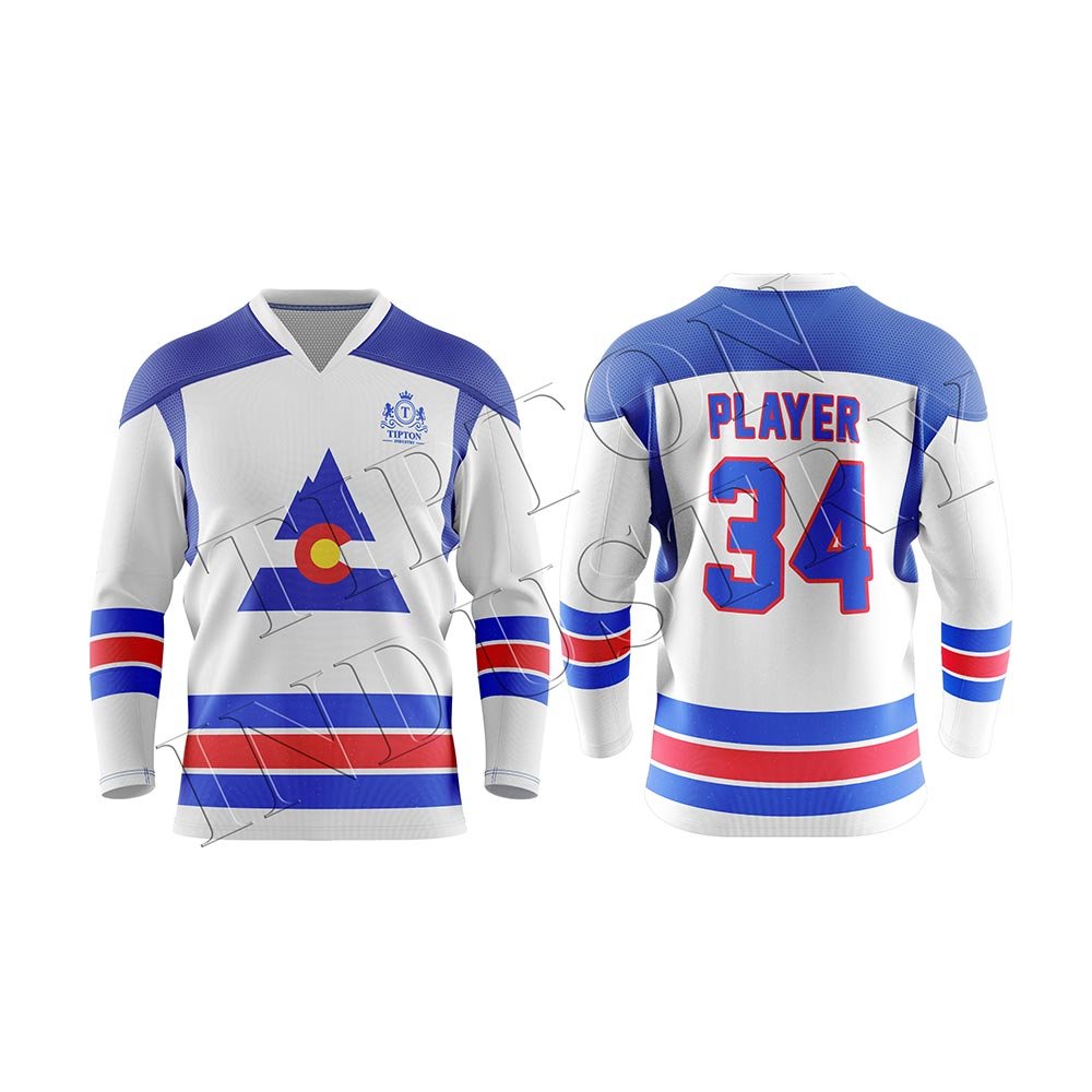 2024 Wholesale Price Ice Hockey Jersey New arrival Custom Sublimation Team And Club Customized Ice Hockey Jersey