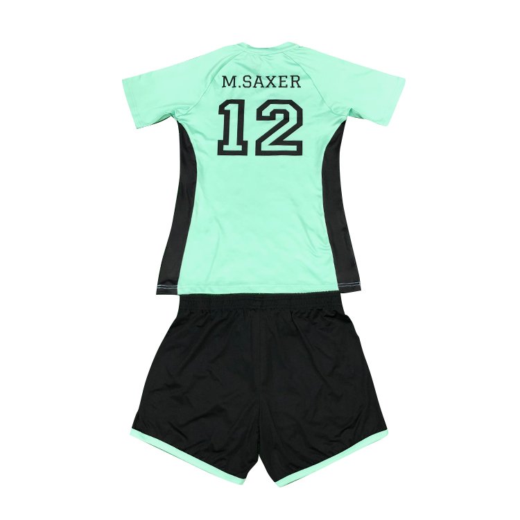 Customized Logo Design Volleyball Jerseys 100% Polyester Sublimation Printing Pattern Sports Volleyball Jersey