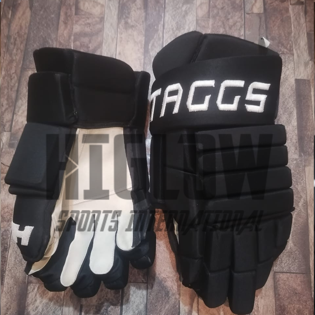 High Quality Professional Accessories Hockey Gear Lacrosse Gloves / OEM Ice Hockey Gloves