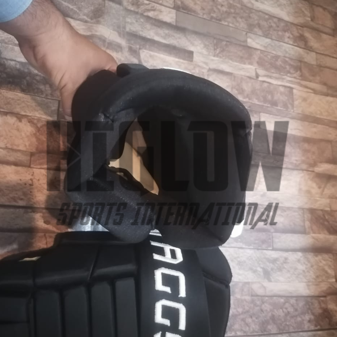 High Quality Professional Accessories Hockey Gear Lacrosse Gloves / OEM Ice Hockey Gloves