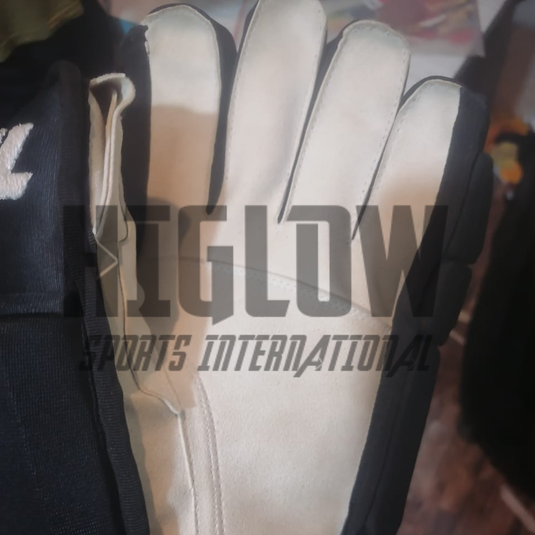 High Quality Professional Accessories Hockey Gear Lacrosse Gloves / OEM Ice Hockey Gloves
