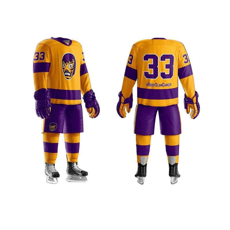 New coming winter sublimated team practice league cheap man oversized ice hockey jerseys