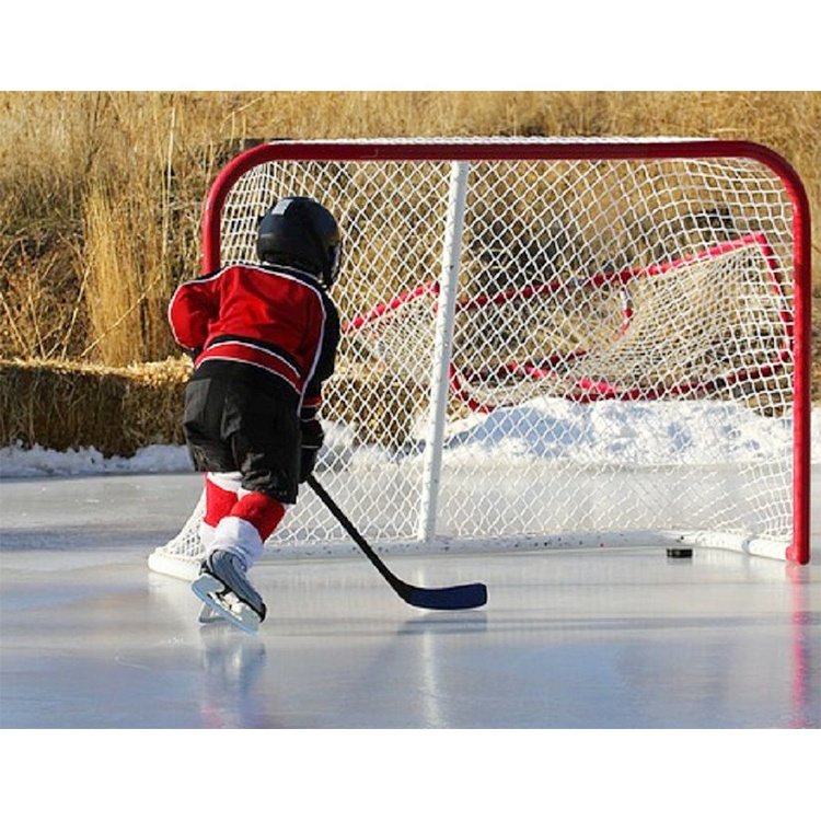 High quality tournament style field ice hockey goal hockey lacrosse goal net with high quality