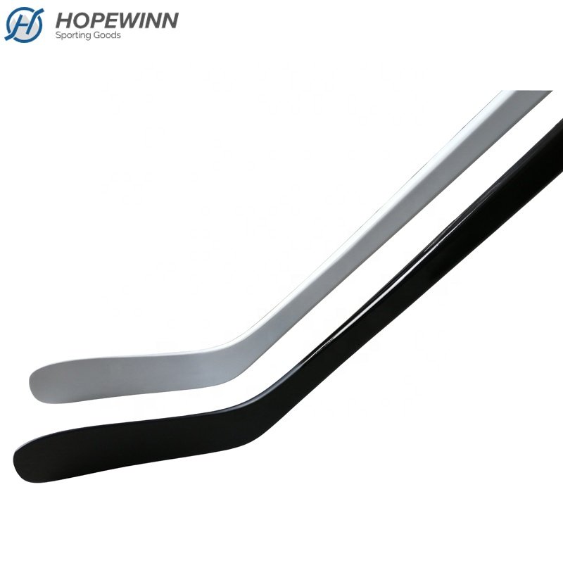 Carbon material senior size hockey sticks composite branded ice