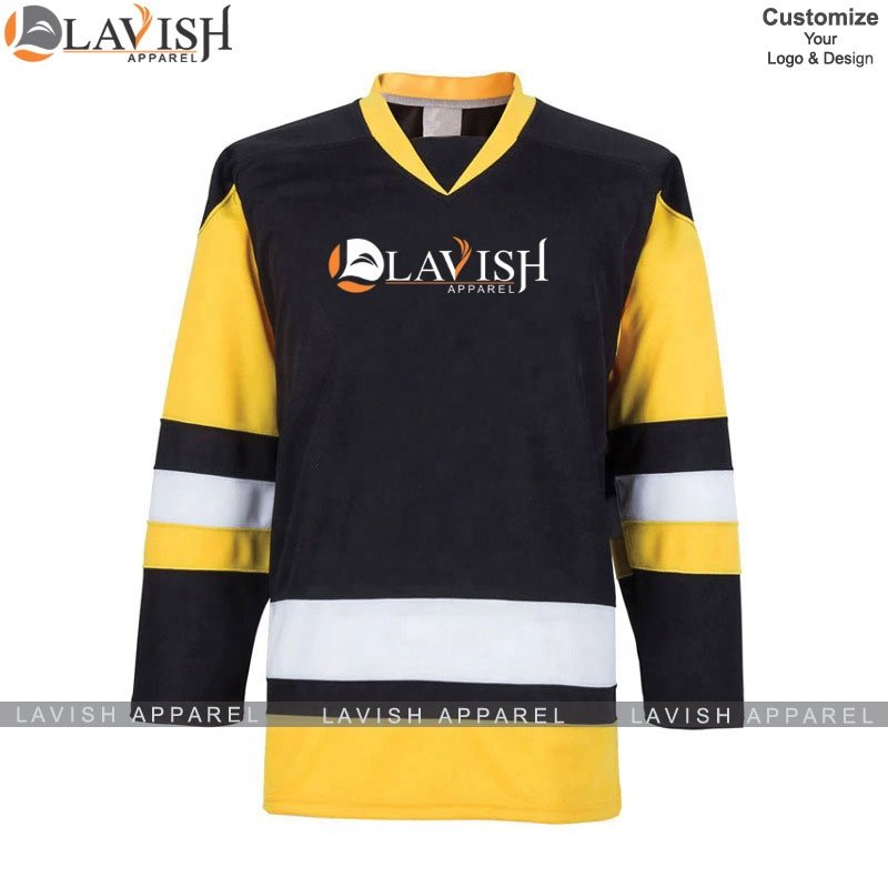 Wholesale Lavish Apparel Custom Made Ice Hockey Uniform Sublimation Plus Tackle Twill Jersey Pant OEM Team Name Practice Uniform