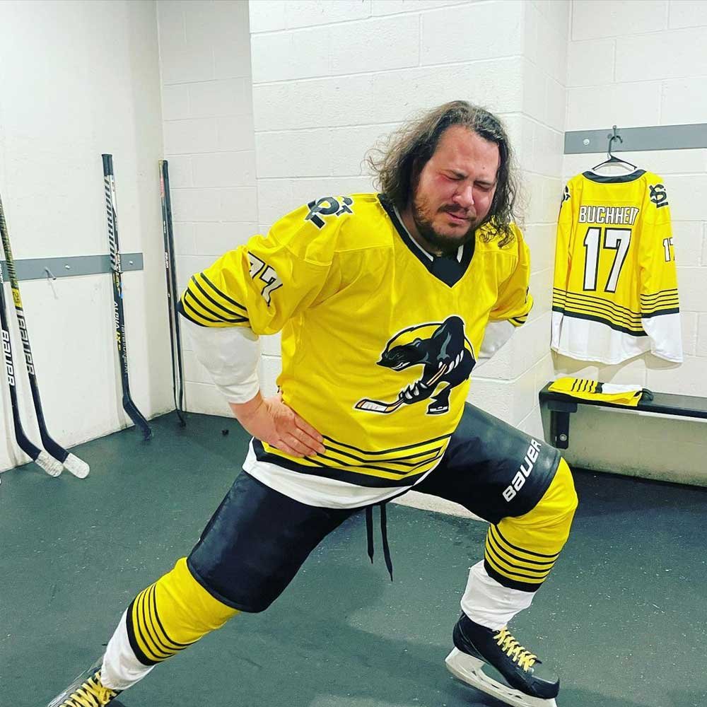 Custom design 5Xl plus size custom embroidery hockey hoodie sublimation training ice hockey uniform jersey