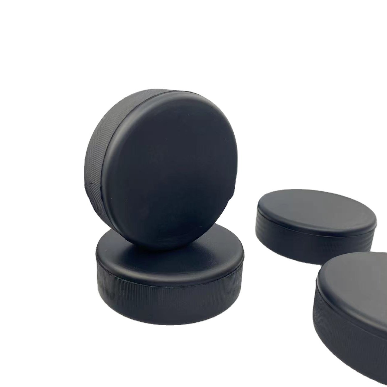 Factory Direct Sale Professional Training Official Size Street Rubber Ice Hockey Pucks