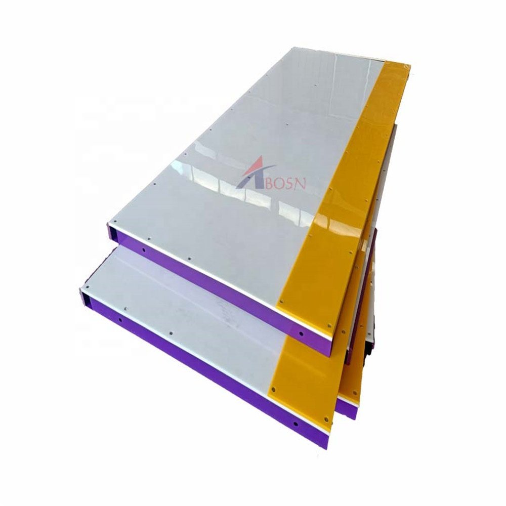 Used Dasher Boards Mobile Ice Hockey Dasher Board Portable Ice Rink Barrier System