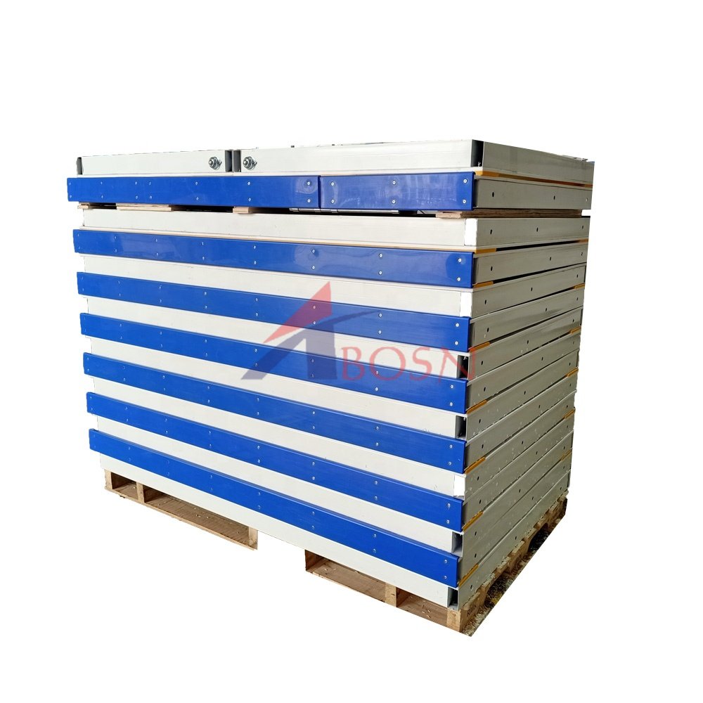 Used Dasher Boards Mobile Ice Hockey Dasher Board Portable Ice Rink Barrier System
