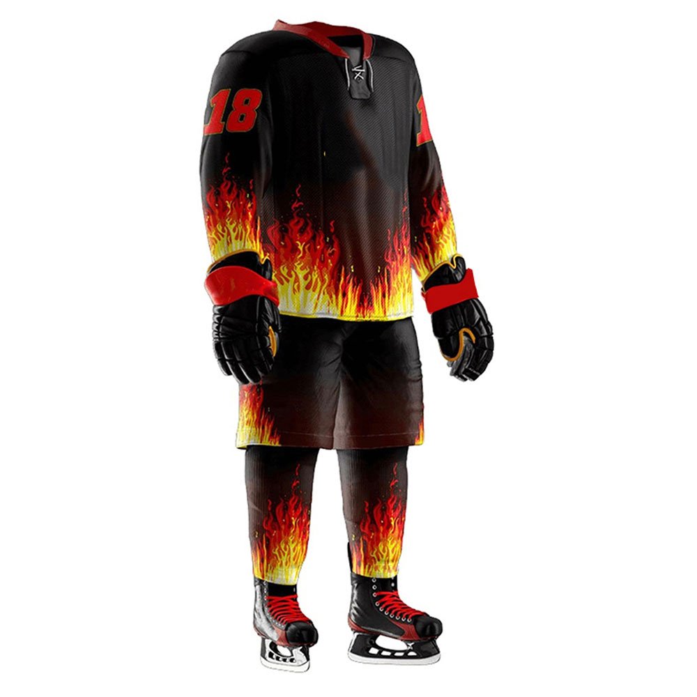 Unique Design Hockey Uniform Large Size Men Custom Ice Hockey Uniform New Wholesale High Quality Ice Hockey Uniforms