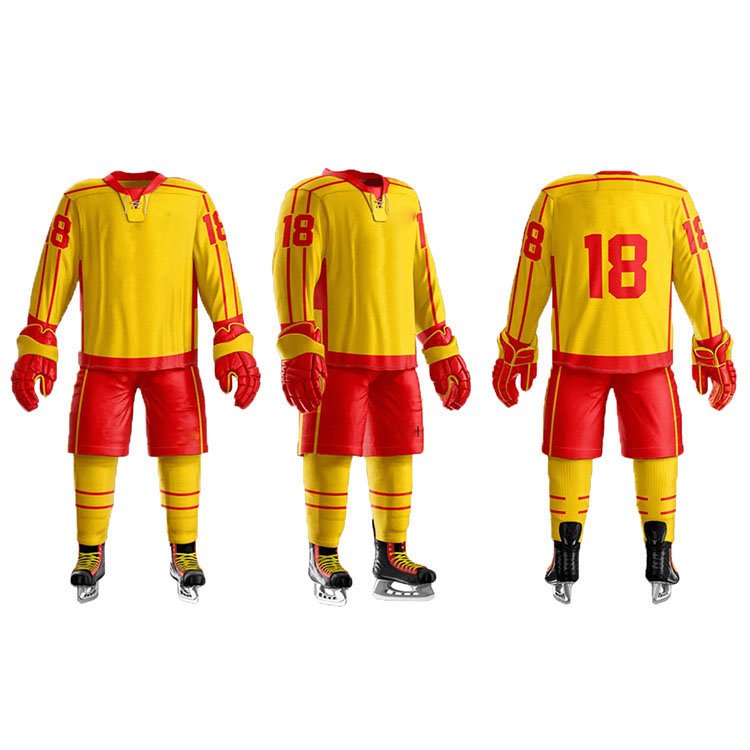 Superior quality customized logo best material create your own style Ice hockey Uniform