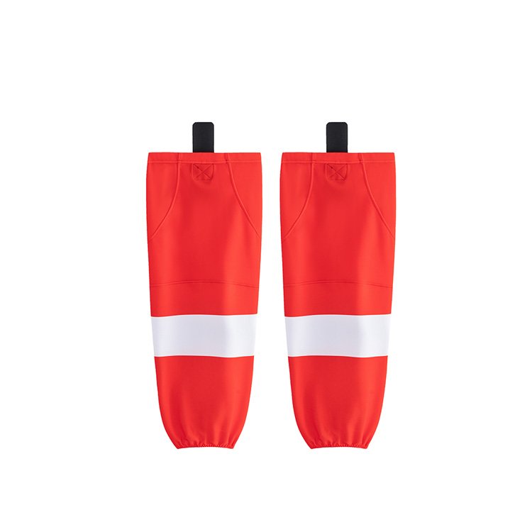 Unisex Custom Team Name Hockey Socks Wholesale Cheap Sublimation Printing Embroidery Ice Hockey Wear for Adults