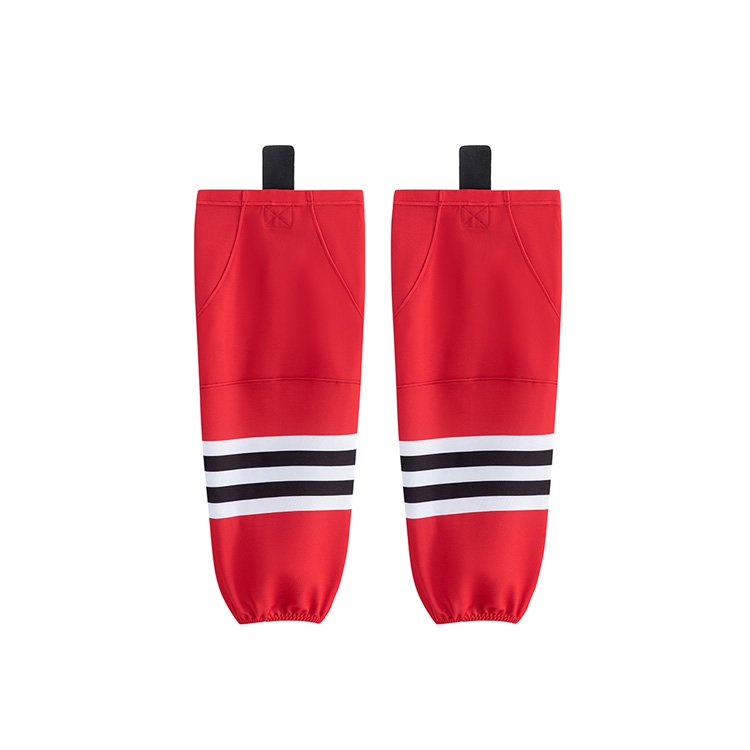 Unisex Custom Team Name Hockey Socks Wholesale Cheap Sublimation Printing Embroidery Ice Hockey Wear for Adults