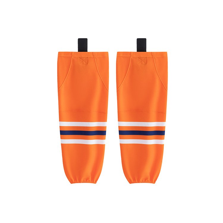 Unisex Custom Team Name Hockey Socks Wholesale Cheap Sublimation Printing Embroidery Ice Hockey Wear for Adults