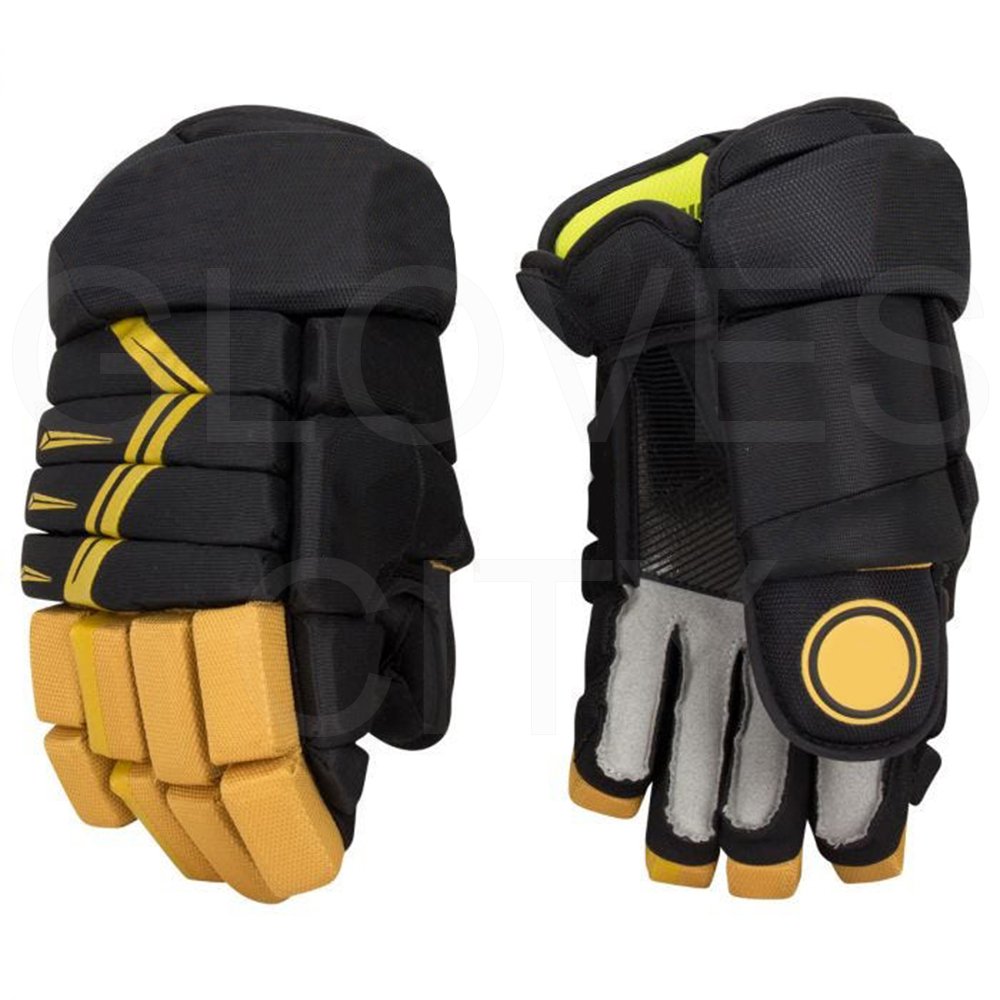 3 Roll padding designed non-slip synthetic leather 10" Youth strong grip ice hockey gloves warmed ice hockey gloves