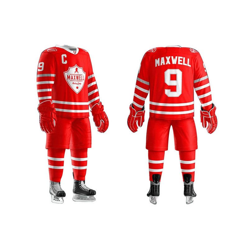 Custom vintage twill embroidered youth double sided mens team reversible sublimated ice hockey jersey