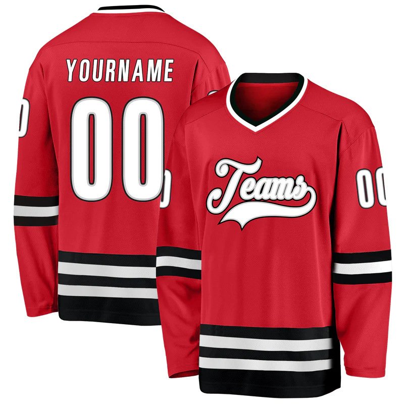 Wholesale Custom Outdoor Sports Custom Stitched Hockey Jerseys Wholesale Jersey De Hockey Breathable Practice Hockey Jerseys