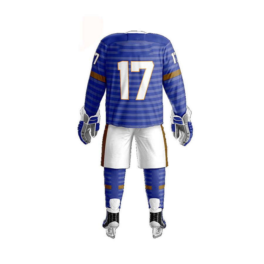 Wholesale Unisex Ice Hockey Uniform Premium 100% Polyester Breathable & Customizable with Logo & Size OEM Team Printing