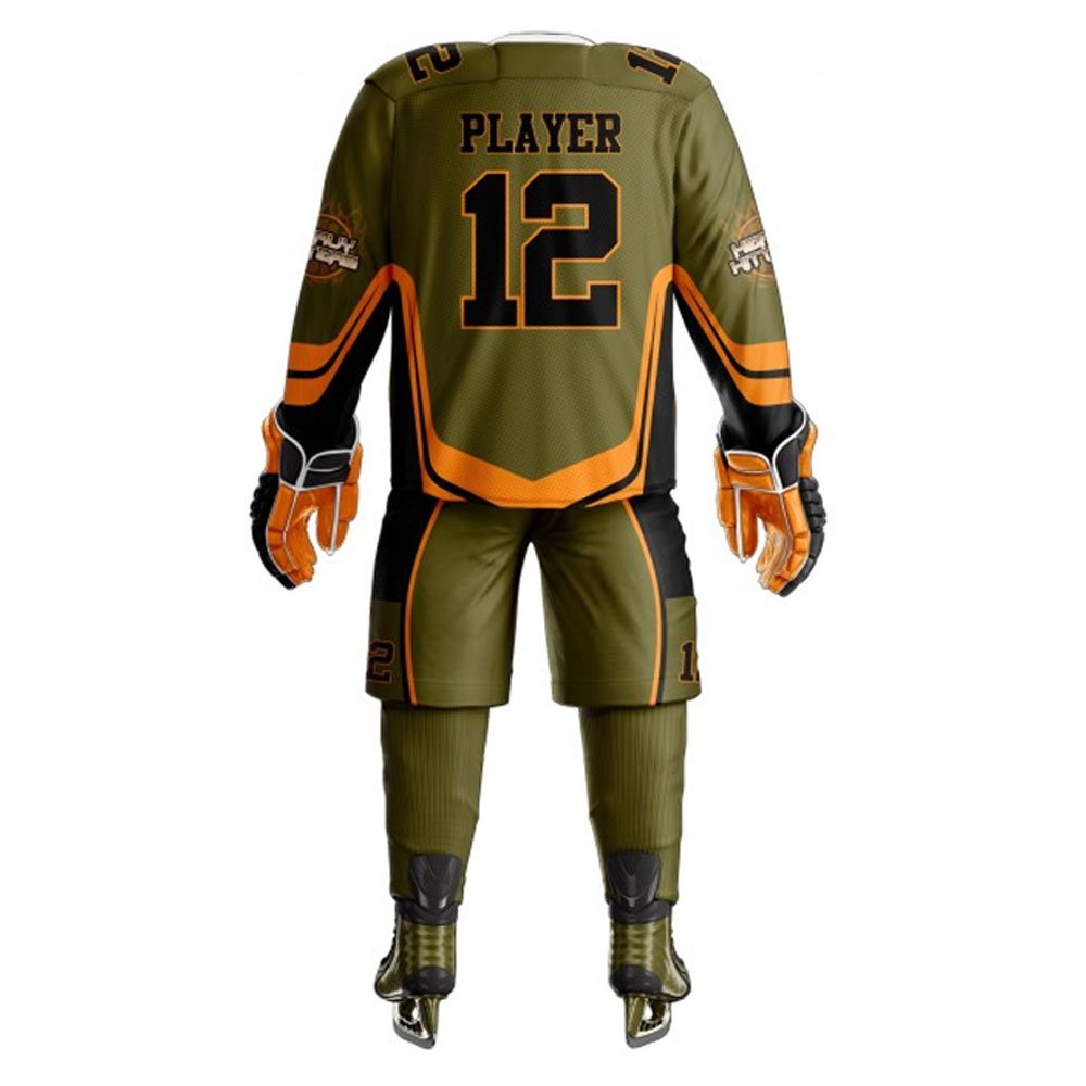 Ice Hockey Uniform Best Quality Pakistan Made Plain Men Ice Hockey Jersey Comfortable Stylish Men Ice Hockey Uniform
