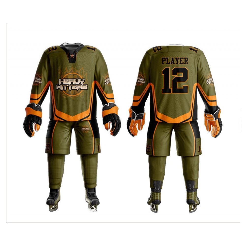 Ice Hockey Uniform Best Quality Pakistan Made Plain Men Ice Hockey Jersey Comfortable Stylish Men Ice Hockey Uniform