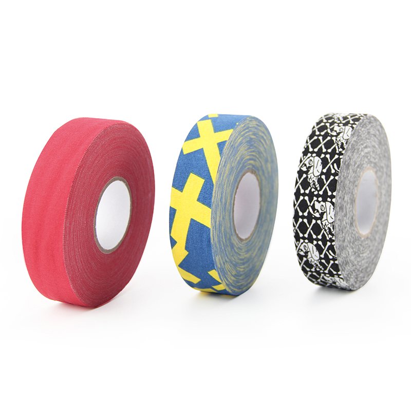 Wholesale Factory Directly Woven Cotton Custom Picture Logo Customized Ice Hockey Tape