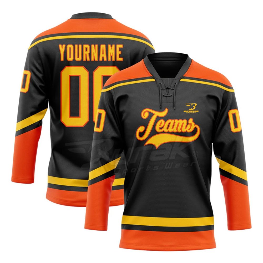 Different Style Ice Hockey Jersey Long Sleeve Ice Hockey Jersey Good Quality Ice Hockey Jersey For Sale