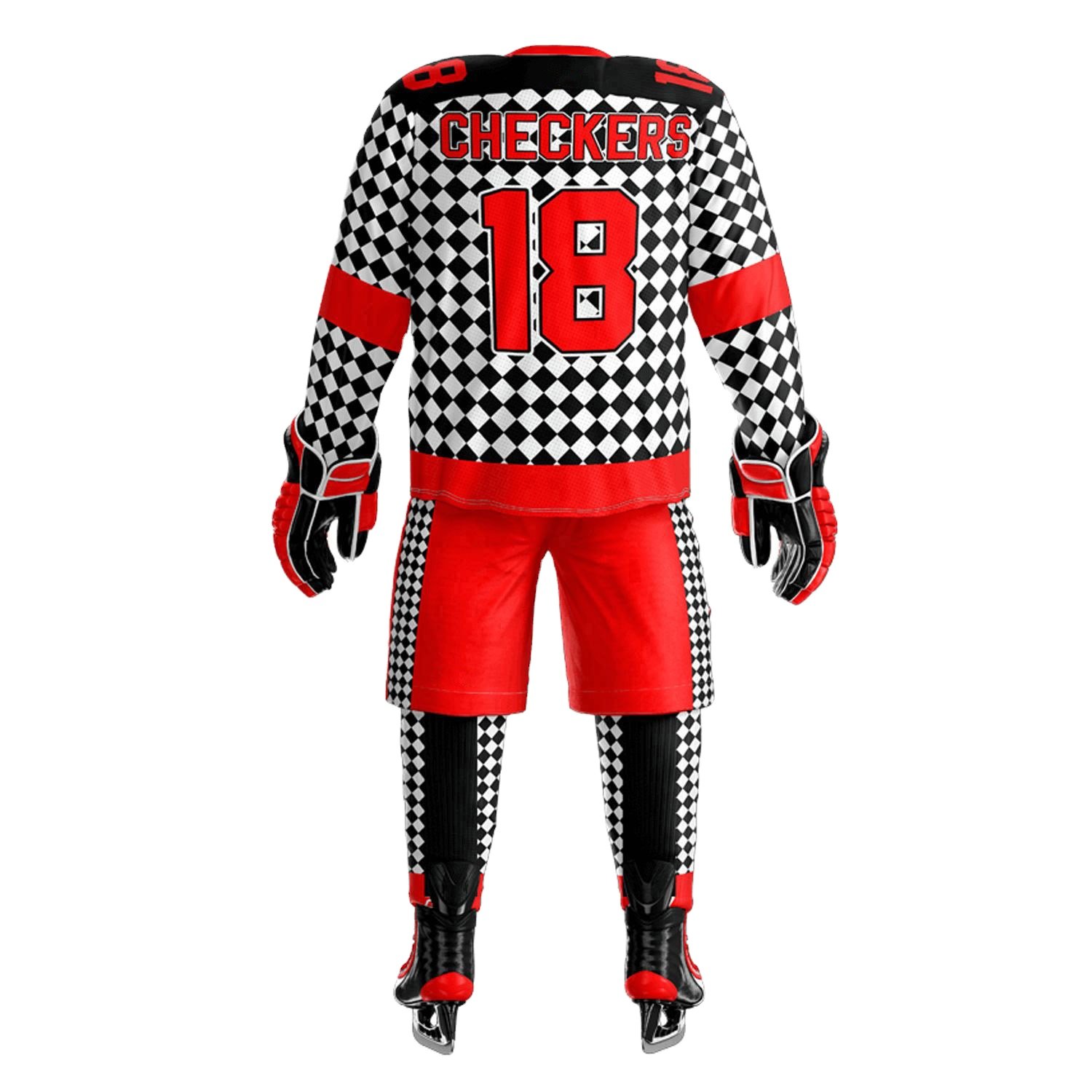 Top Quality 100% Polyester Team Breathable Field Hockey Uniforms Men Sublimation Ice Hockey