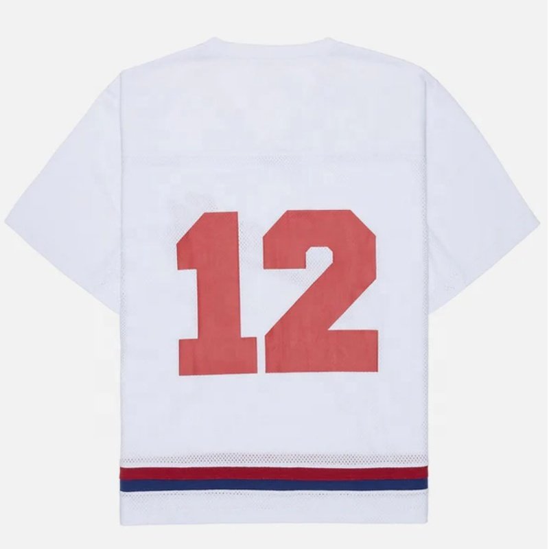 Top Quality boxy jersey dropped shoulder fashion men HOCKEY CROP TOP Cropped Hockey Jersey