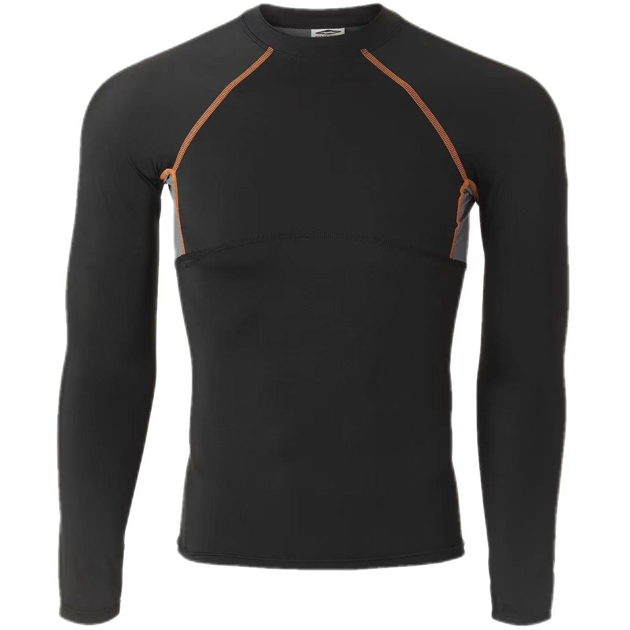Four-Way Stretch Compression Bio-Shape Design Long Sleeve Grip Shirt