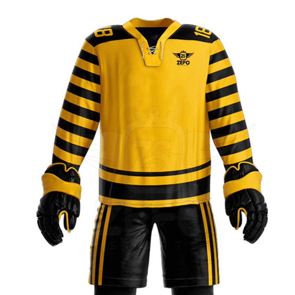 Comfortable Adult Ice Hockey Uniform In Stock Ice Hockey Uniform Custom Made Ice Hockey Uniform