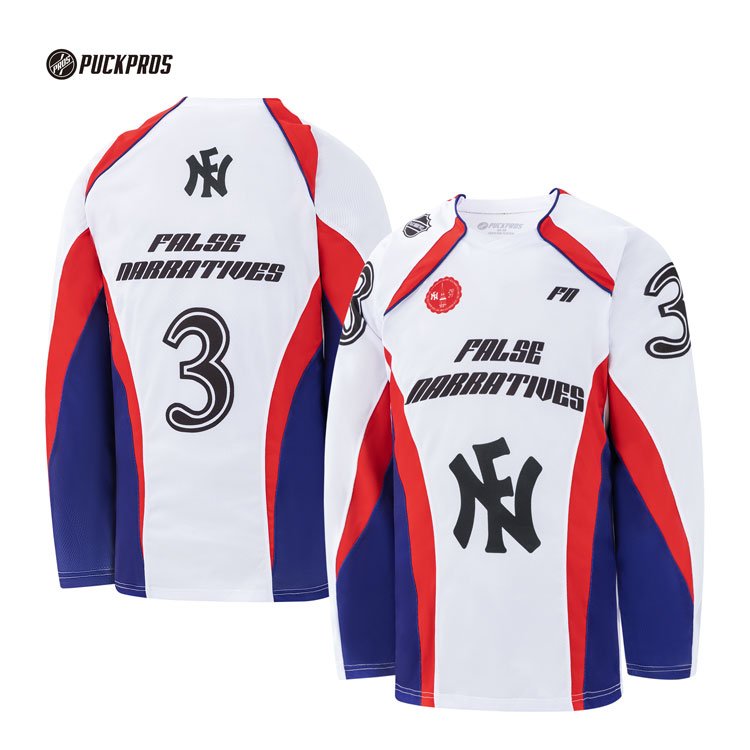 Breathable 100% Polyester Mesh Fabric Custom Logo Hockey Team jersey Tackle Twill Sublimated Ice Hockey Jersey