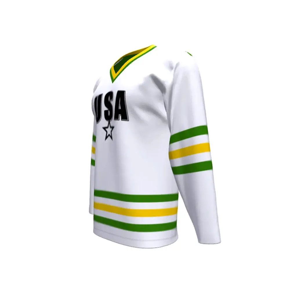 Customized New Design Cheep Ice Hockey Jersey Sports Team Custom Made Logo And Design Sublimation Ice Hockey Jersey