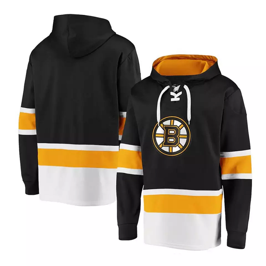 custom your own design pullover hockey hoodies with laces sublimation polyester ice hockey wear hoodie