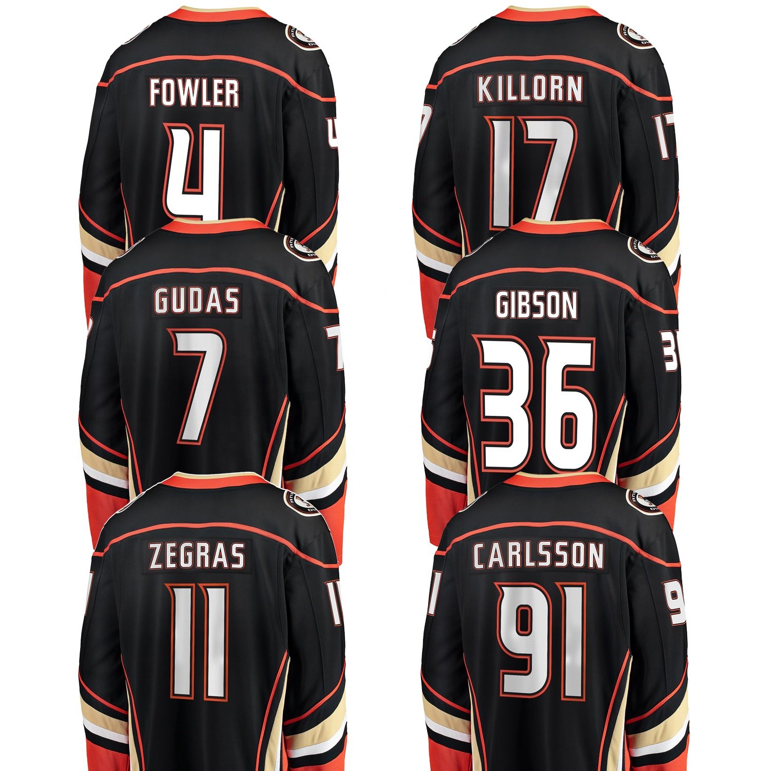 2024 Men's Anaheim Ice Hockey Jersey Embroidery Shirts Stitched Uniform Ducks Home 30th Anniversary Wear #4 Fowler #11 #36