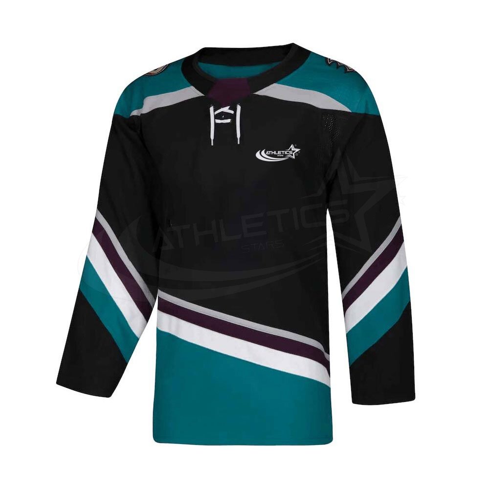 Wholesale Customizable Adult Ice Hockey Jersey Oversized Lightweight Design with Reversible Sublimation for Team Players
