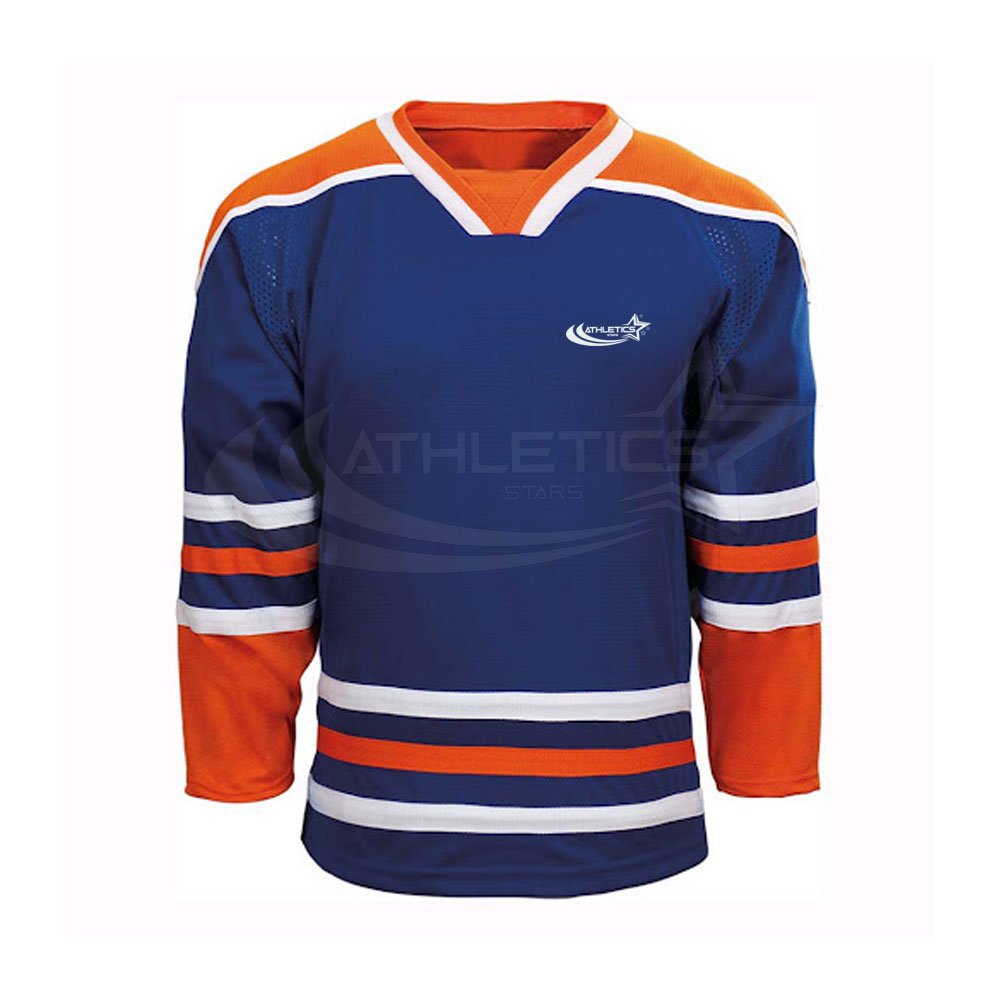 Wholesale Customizable Adult Ice Hockey Jersey Oversized Lightweight Design with Reversible Sublimation for Team Players