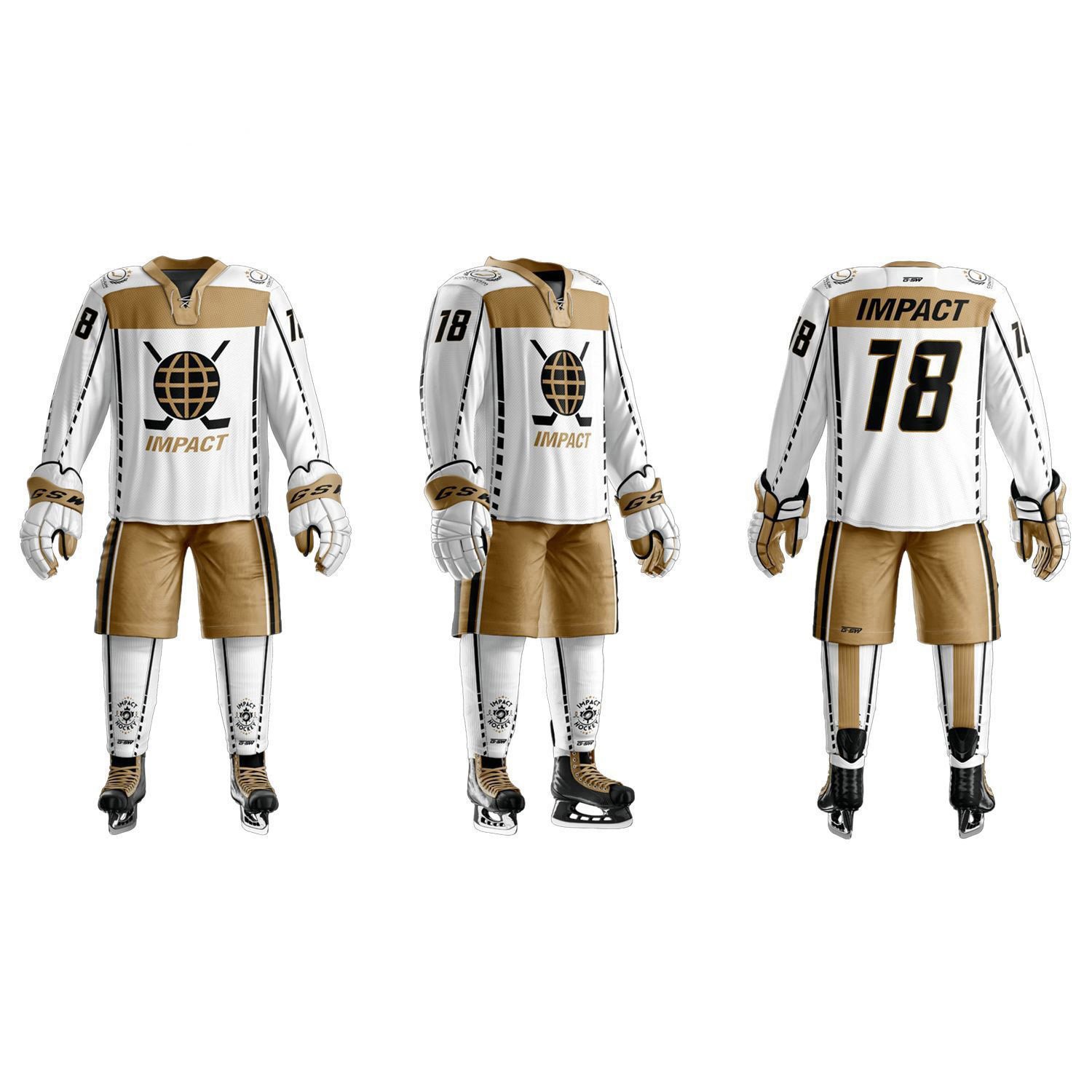 New Style Training Ice Hockey Uniform Sports Apparel Team Wear Ice Hockey Uniform Best Selling Ice Hockey Uniform