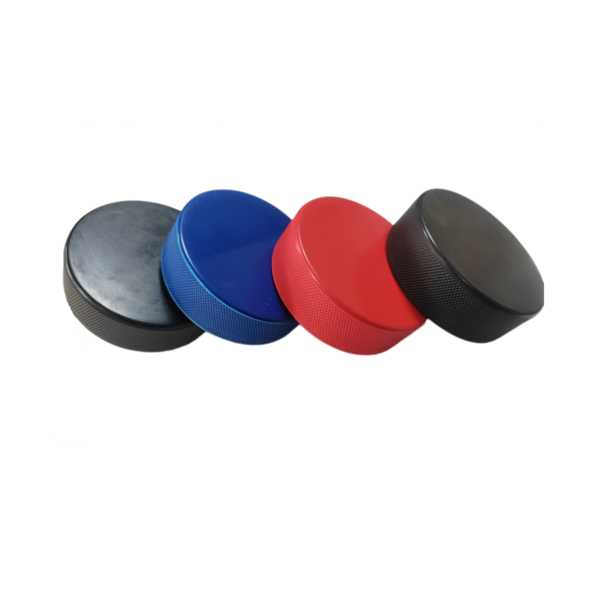 Wholesale Price Factory Direct Sale High Quality Ice Hockey Puck Customized Printing Logo Rubber Solid Official Ice Hockey Pucks