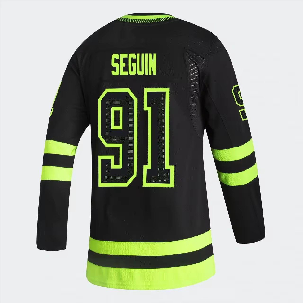 Men's Dallas 91 Tyler Seguin 14 Jamie Benn 16 Joe Pavelski 20 Ryan 21 Robertson Top Quality Stitched Green Ice Hockey Jersey