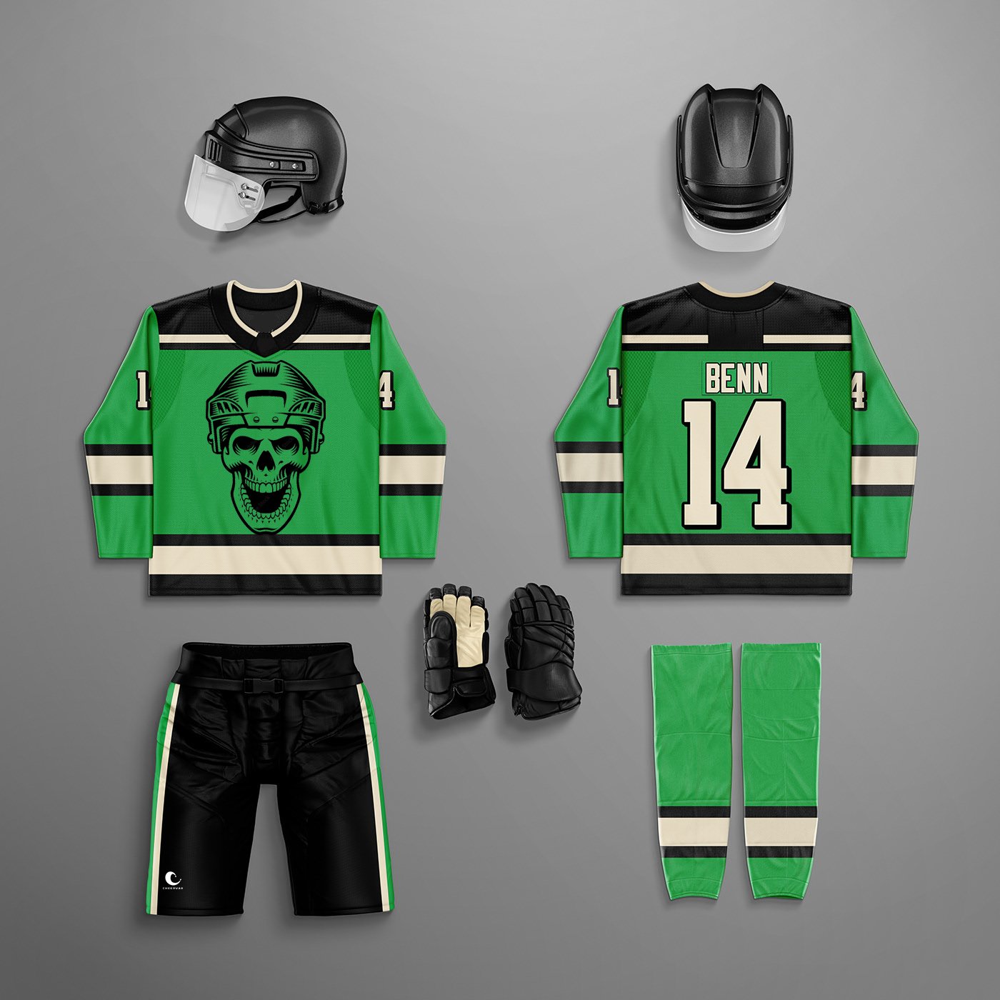 Top Customized Ice Hockey Jerseys Breathable Sublimated Youth Ice Hockey Wear