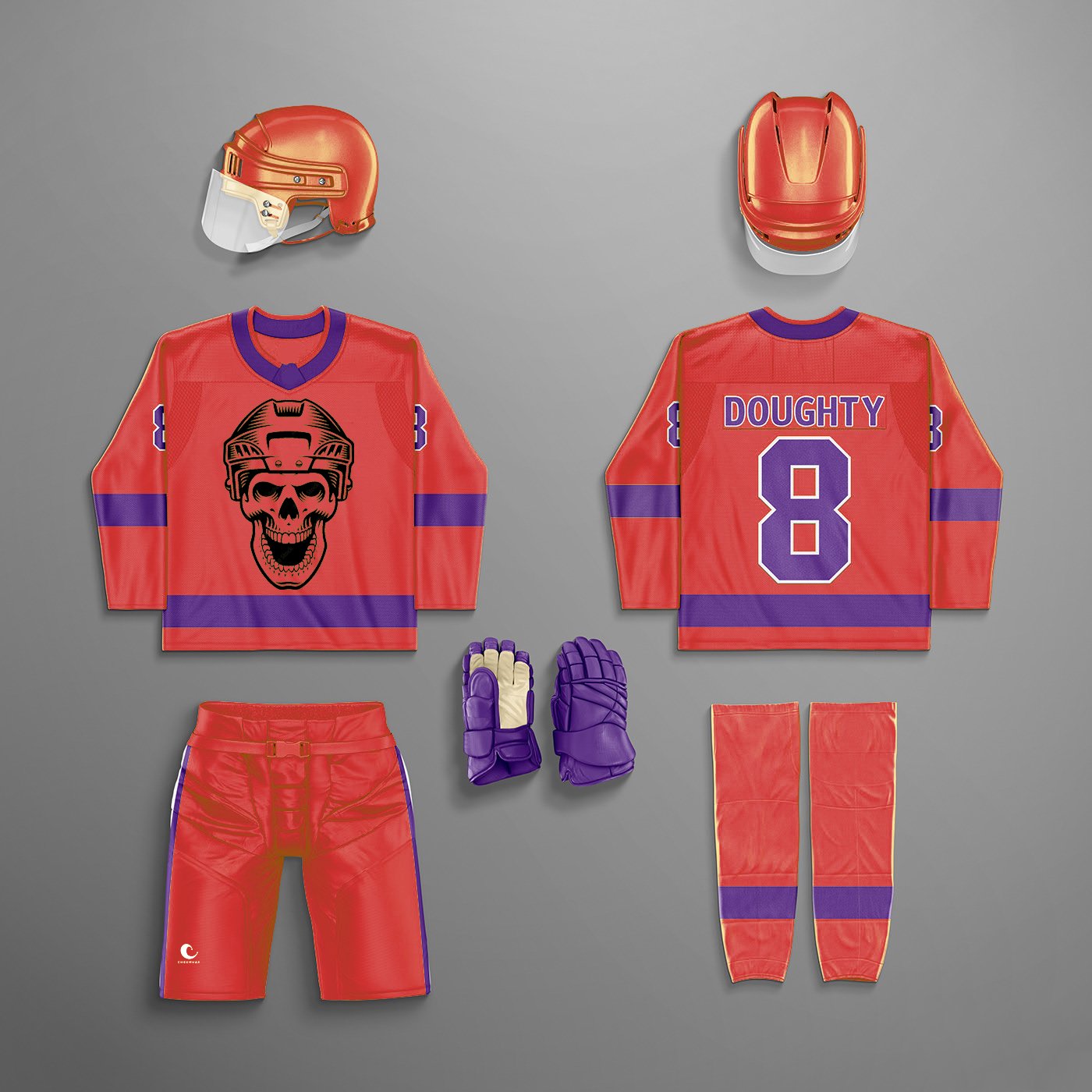 Top Customized Ice Hockey Jerseys Breathable Sublimated Youth Ice Hockey Wear