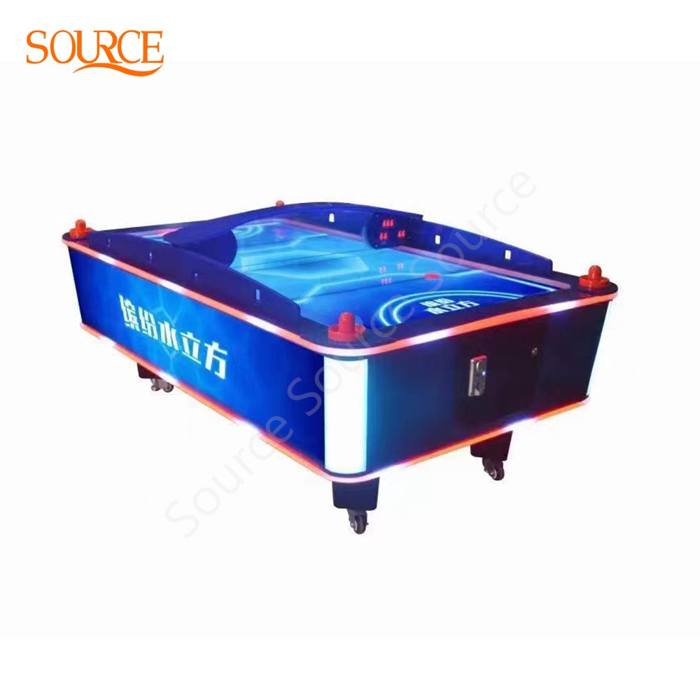 [ SOURCE ] New Design 2 Players Coin Operated Air Hockey Game Table Machine For Sale Pucks