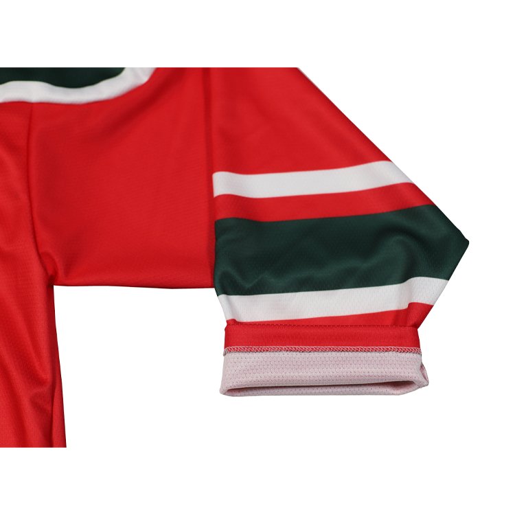 Hot Selling Sublimation 100% Polyester Ice Hockey Jersey OEM Hockey Jersey