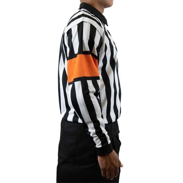100% Polyester Custom Referee Ice Hockey Jersey