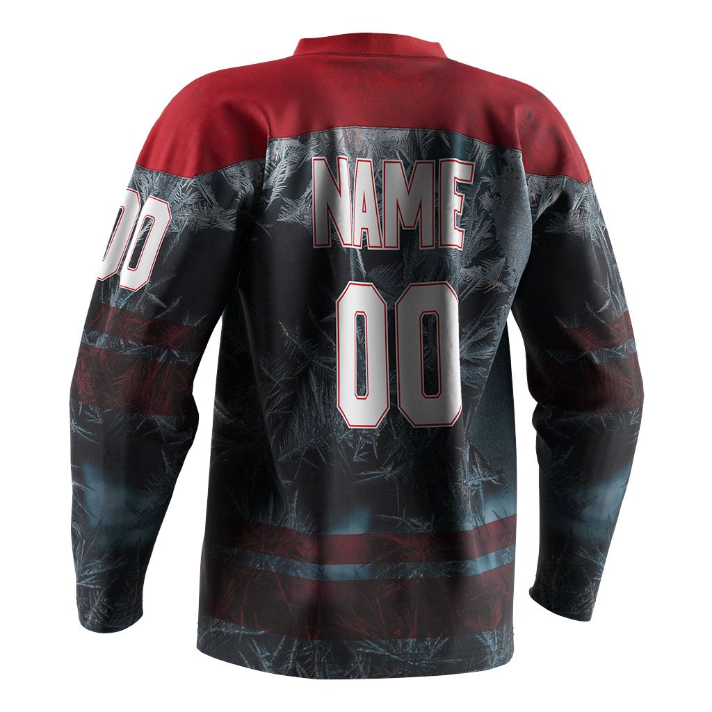 Custom Printing College Training Team Blank Sports Uniform Sublimation Print Ice Wear Blank Hockey Jersey