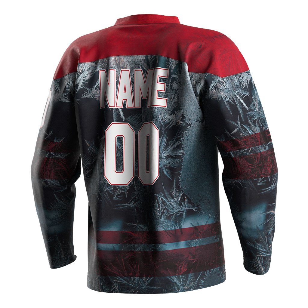 Custom Printing College Training Team Blank Sports Uniform Sublimation Print Ice Wear Blank Hockey Jersey