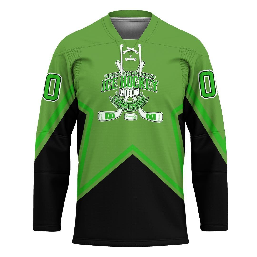 Wholesale cheap pro lace neck design hockey jersey adult youth sublimation hockey jersey custom colors