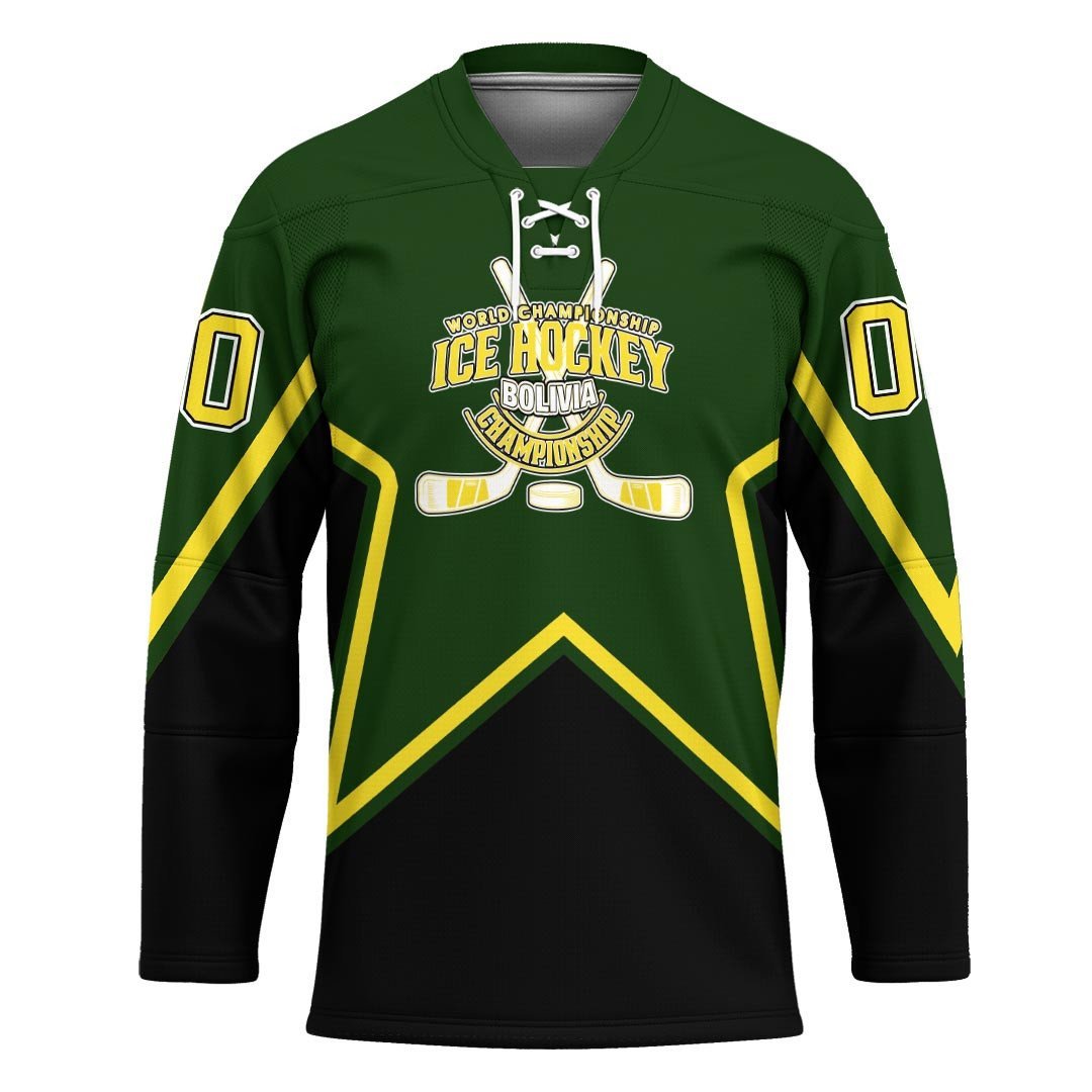 Wholesale cheap pro lace neck design hockey jersey adult youth sublimation hockey jersey custom colors