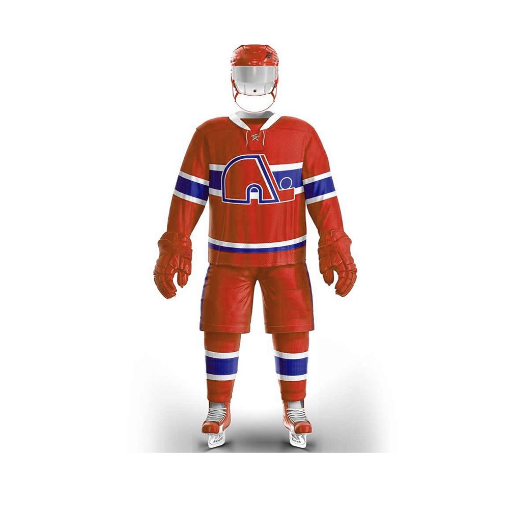 Manufacturer Men's Ice Hockey Uniform Polyester Made Ice Hockey Uniform Sets